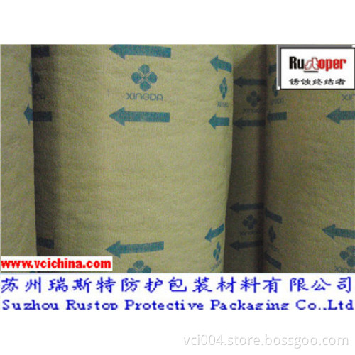 VCI antirust crepe paper for woodworking machine